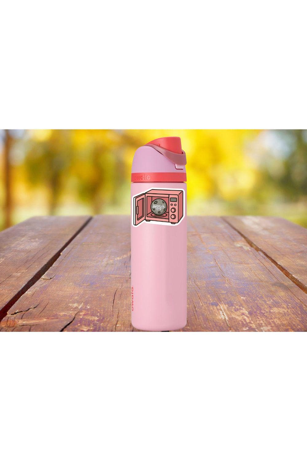 Retro Pink Microwave Mercury in Retrograde Sticker | Astrology Humor